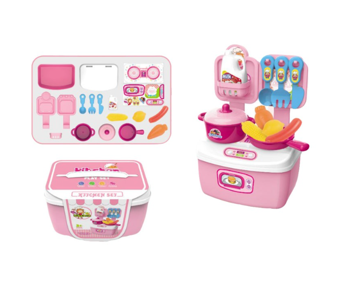 Brytostore BHT5033 18 Pieces Suitcase Tableware Set for Kids - Zoom Image