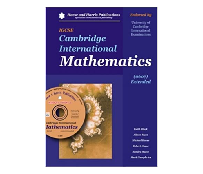 IGCSE Cambridge Int Mathematics Book Published by Collins - Zoom Image