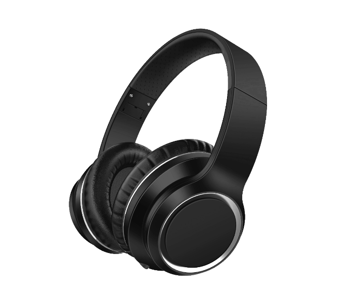 IPOS N5 Bluetooth Wireless Stereo Noise Canceling Headset with Mic - Black - Zoom Image 1