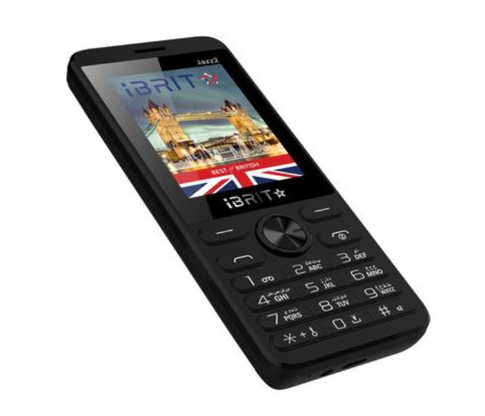 Ibrit Star Jazz 2 2.4inch Dual Sim Cellphone - Black - Zoom Image 3