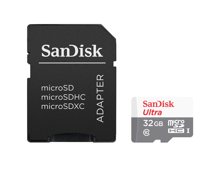 SanDisk SDSQUNS-032G-GN3MA 32GB Ultra Android microSDHC 80 MB/s Class 10 with SD Adapter - Zoom Image 3