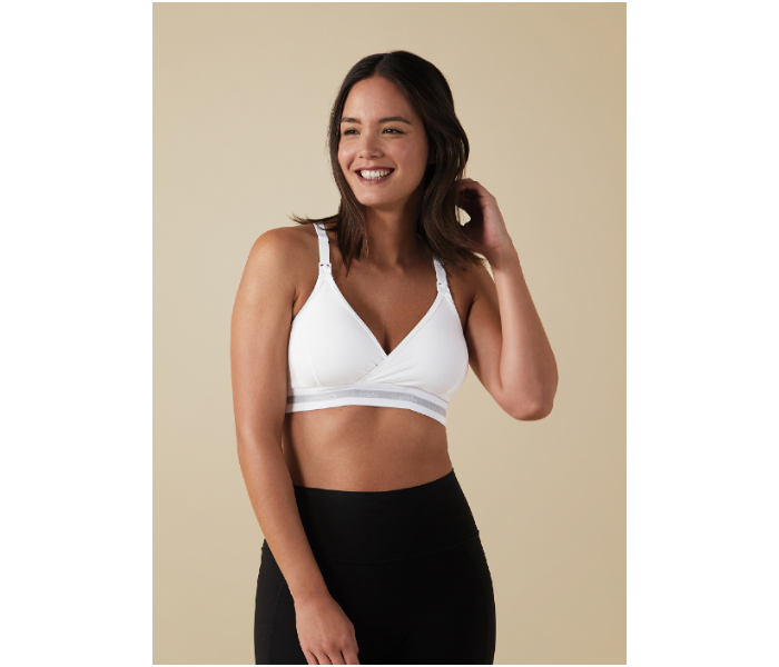 Bravado Original Nursing Bra Small - White - Zoom Image 1