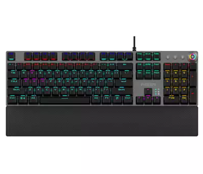 Philips G605 Series Wired mechanical gaming keyboard- Black - Zoom Image 1