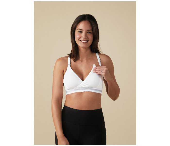 Bravado Original Nursing Bra Extra Large - White - Zoom Image 3