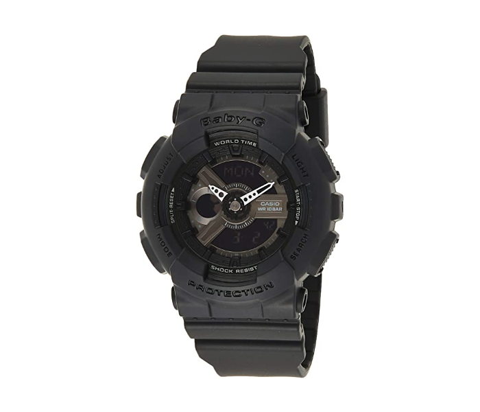 Casio BA-110BC-1A Baby-G Analog Digital Quartz Watch for Women - Black - Zoom Image 1