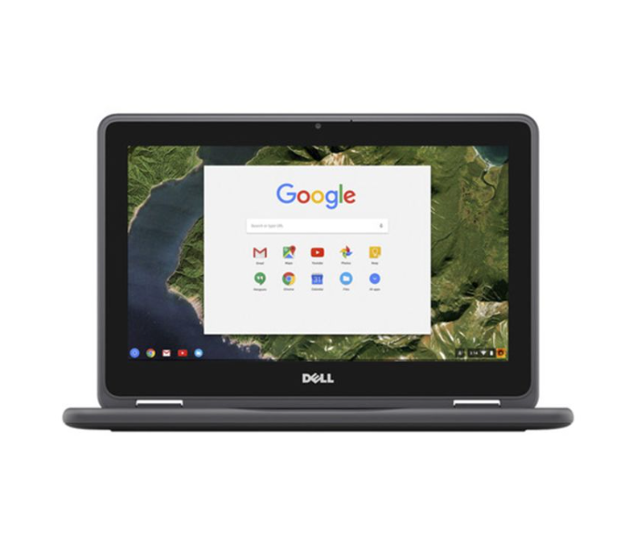 Dell Chromebook 11 3189 2NN30 11.6 inch IPS Touchscreen Display Intel Celeron Processor 4GB RAM 16GB eMMC Intel HD 400 Graphics Convertible Laptop - Black - Zoom Image 1