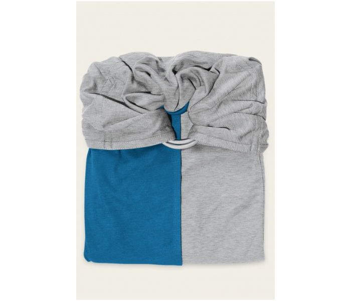 Love Radius Little Baby Wrap Without a Knot - Grey and Blue - Zoom Image 1