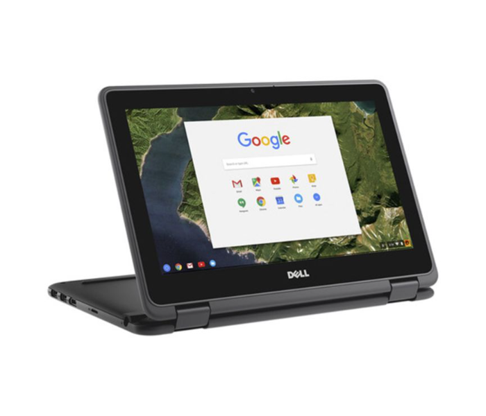 Dell Chromebook 11 3189 2NN30 11.6 inch IPS Touchscreen Display Intel Celeron Processor 4GB RAM 16GB eMMC Intel HD 400 Graphics Convertible Laptop - Black - Zoom Image 3