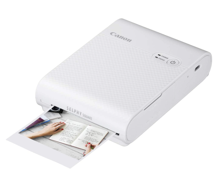 Canon Selphy Square QX10 Portable Photo Printer for iPhone and Android- White - Zoom Image 4