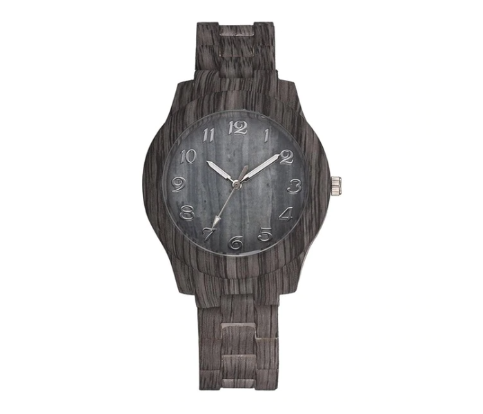 Luxury Bran Women Quartz Bamboo Watches - Grey - Zoom Image 1