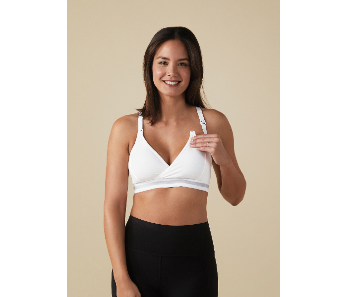 Bravado Original Nursing Bra Large - White - Zoom Image 3