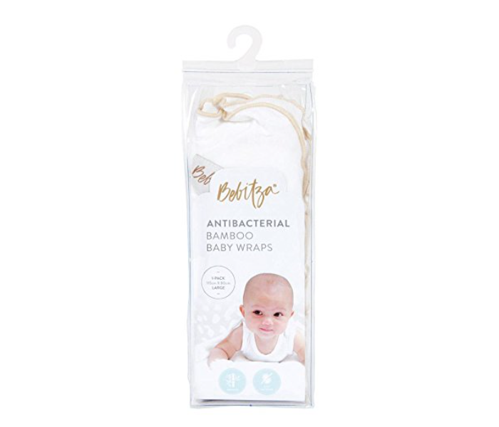 Bebitza Antibacterial Baby Wrap - Cream - Zoom Image