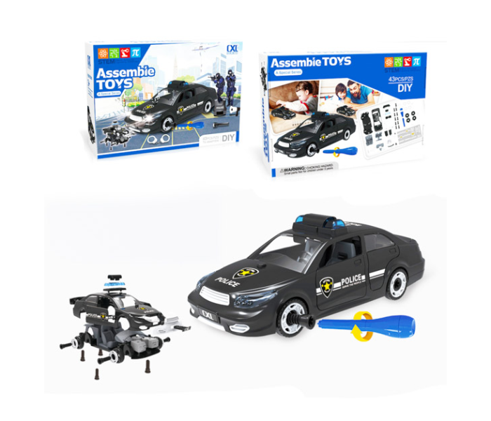 Brytostore BHTCLS20054A 43 Pieces Police Assemble Toys - Zoom Image