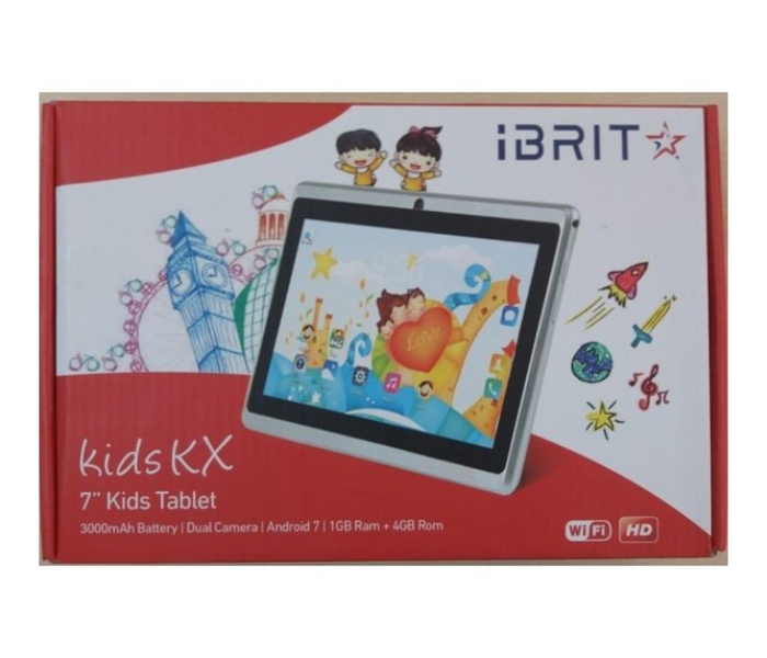 Ibrit Kids KX 7inch 1GB RAM 4GB Storage Kids Tablet - Blue - Zoom Image 2