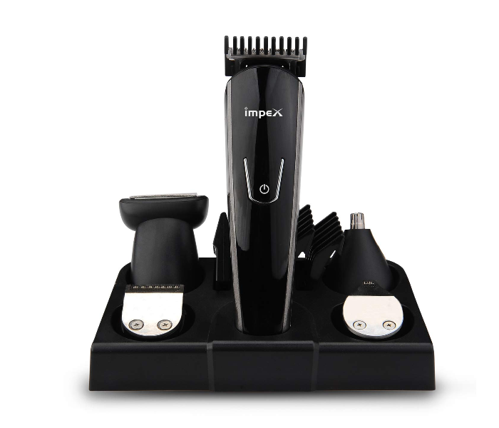 Impex GK402 8-in-1 Professional Multi Grooming and Trimmer Kit - Black - Zoom Image 1