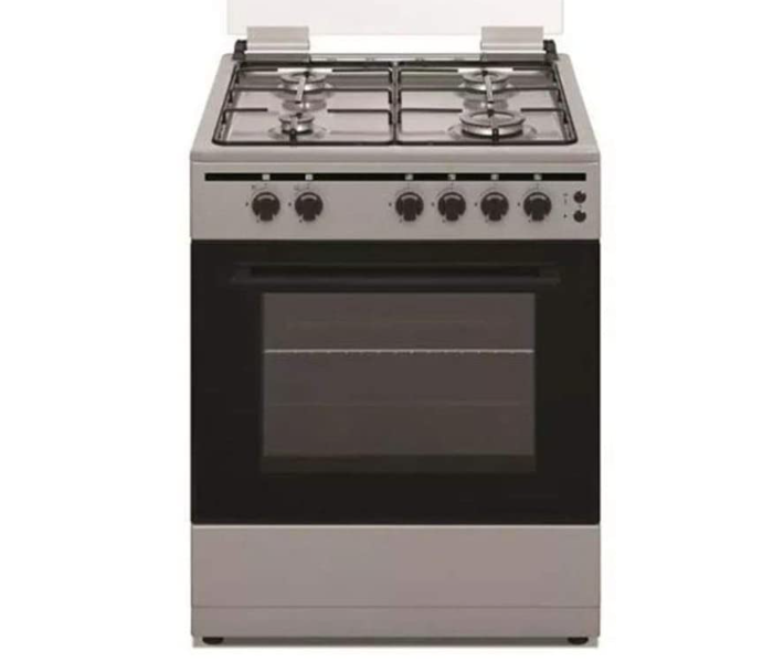 Akai F6T40G2 60 X 55cm 4 Gas Burner - Silver - Zoom Image