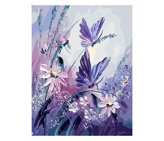 Butterflies DIY 2060 Canvas Painting  - Zoom Image 2