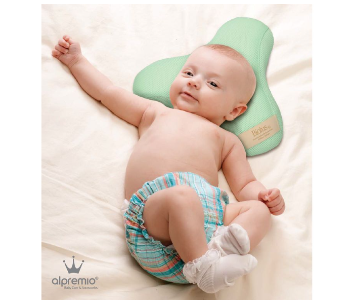 Al Premio 3D Airmesh Baby Pillow - Light Green - Zoom Image 2