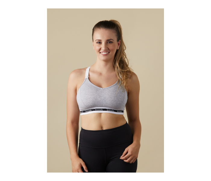 Bravado Original Full Cup Nursing Bra Small - Dove Heather - Zoom Image 2