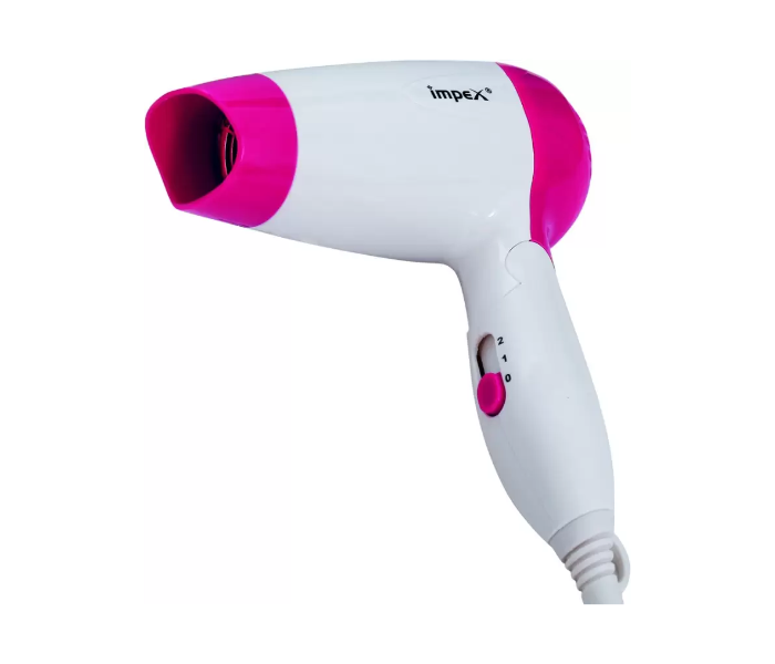 Impex HD1K2 Hair Dryer - White and Pink - Zoom Image 1