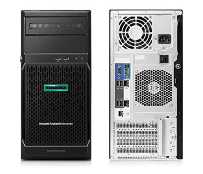 HPE ProLiant Server ML30 G10 Tower with Xeon E-2224 Processor 8GB Memory No HDD 350W Power Supply - Zoom Image 3