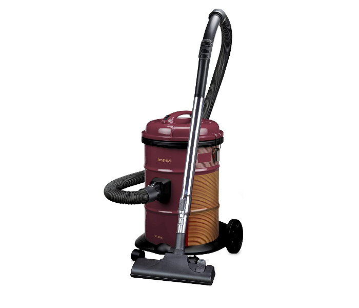 Impex VC4701 1600W Drum Vacuum Cleaner - Maroon - Zoom Image 1