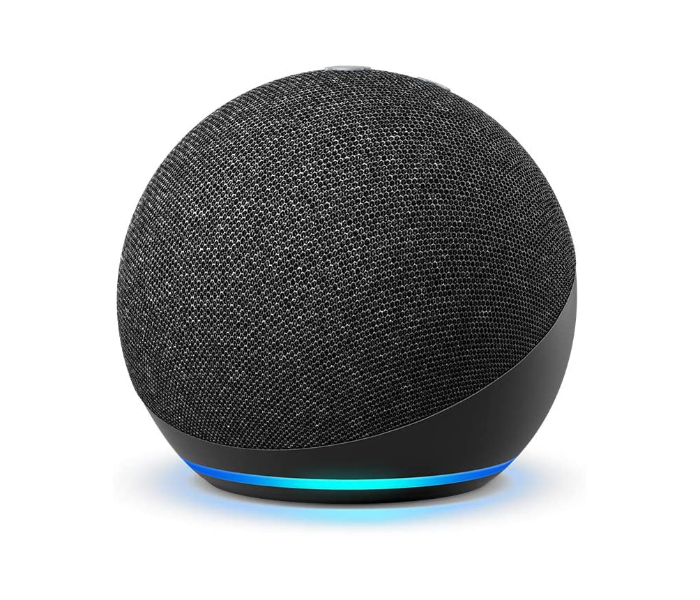 Echo Dot 4th Gen Smart speaker with Alexa - Charcoal - Zoom Image 1