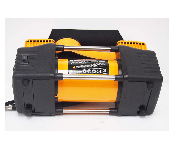 Hoteche 690005 Heavy Duty Mini Air Compressor - Yellow - Zoom Image 3