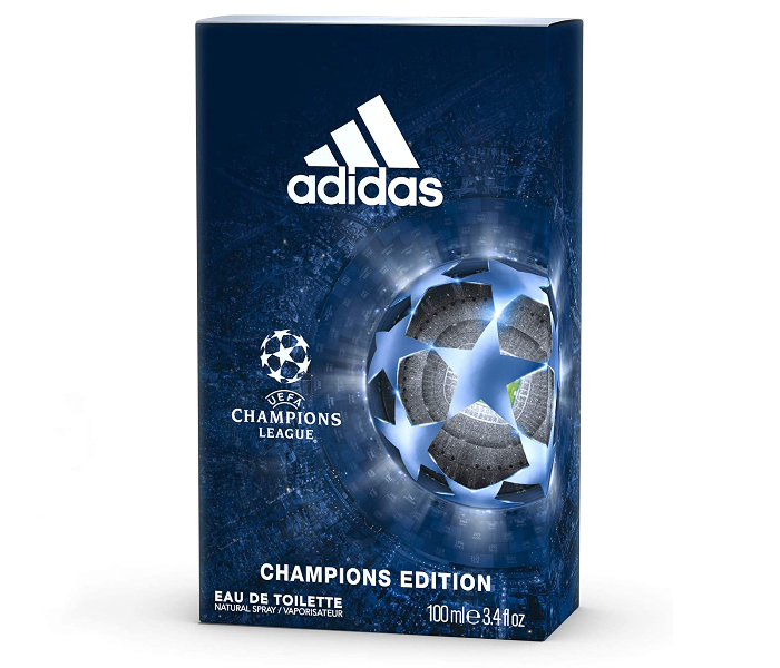 Adidas 100ml UEFA Champions League Edition Eau De Toilette Perfume Spray for Men - Zoom Image 2