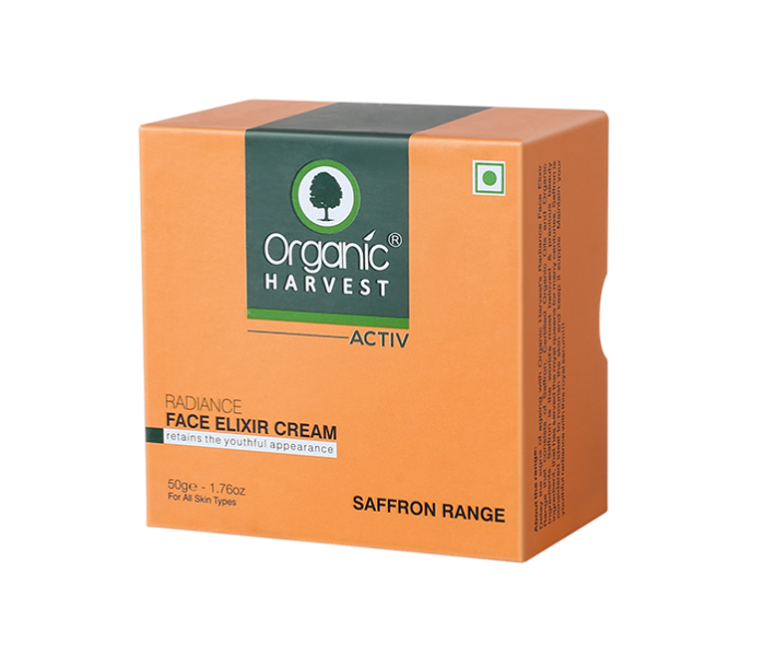 Organic Harvest 50g Radiance Face Elixir Cream - Zoom Image 2