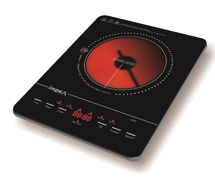 Impex IR2701 Infrared Cooktop - Black - Zoom Image