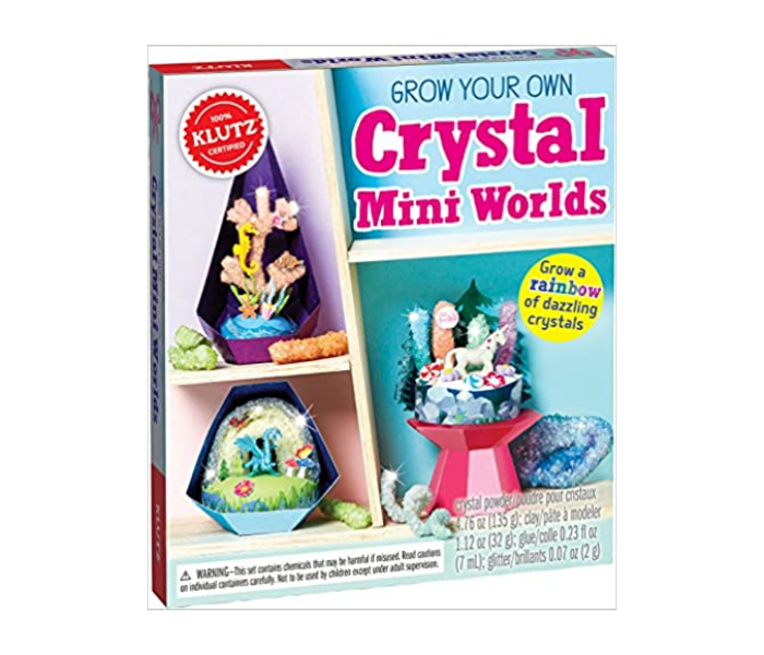 Grow Your Own Crystal Mini Worlds Book Published by Scholastic - Zoom Image 1