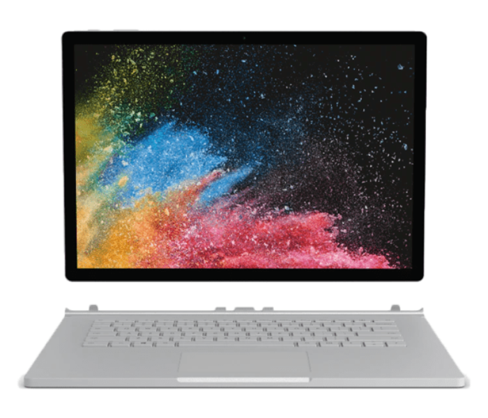 Microsoft Surface Book 2 HNM-00018 13.5inch Intel Core i7 16GB RAM 512GB SSD 2GB Nvidia GeForce GTX 1050 Windows 10 Pro - Silver - Zoom Image 2