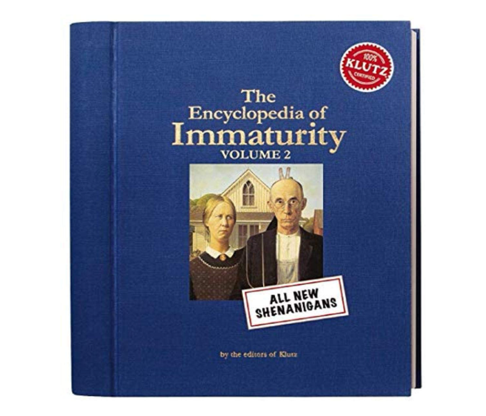 The Encyclopedia of Immaturity Book Published by Scholastic - Zoom Image