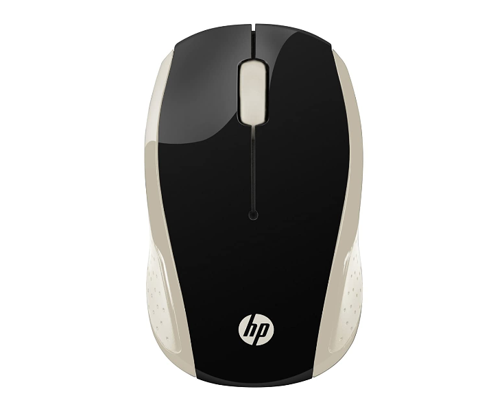 HP 2HU83AA 200 Wireless Mouse - Silk Gold and Black - Zoom Image 1