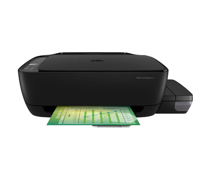 HP 415 Z4B53A Wireless All In One Ink Tank Printer - Black - Zoom Image 1