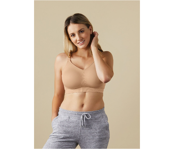 Bravado The Body Silk Seamless Nursing Bra Extra Large - Butterscotch - Zoom Image