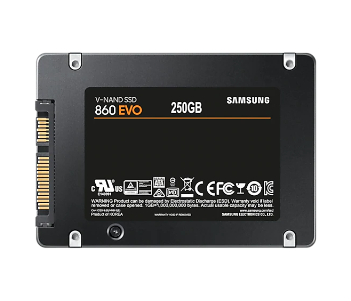 Samsung MZ-76E250BW 250 GB SSD 860 EVO SATA III 2.5 inch - Zoom Image 2