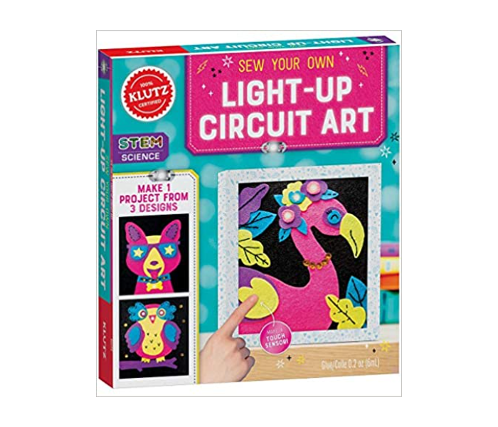 Sew Your Own Light Up Circuit Art Book Published by Scholastic - Zoom Image 1