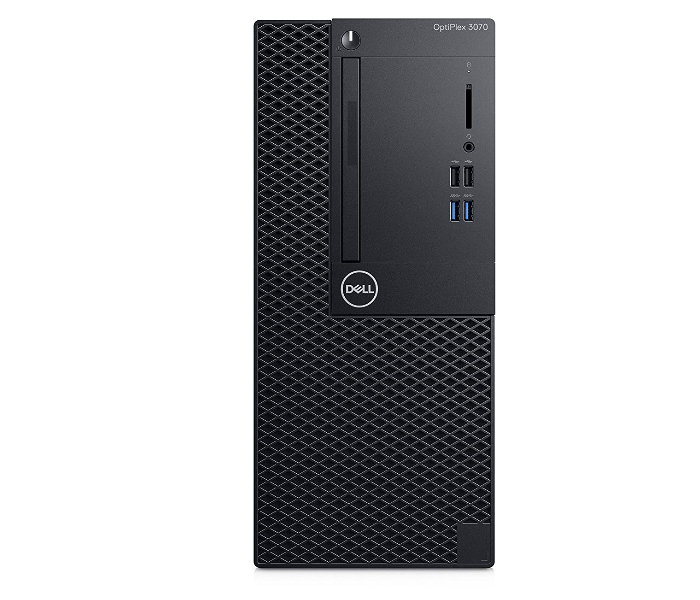 Dell OptiPlex 3070 MT i3-9100 4GB DDR4 1TB HDD DOS - Black - Zoom Image 1