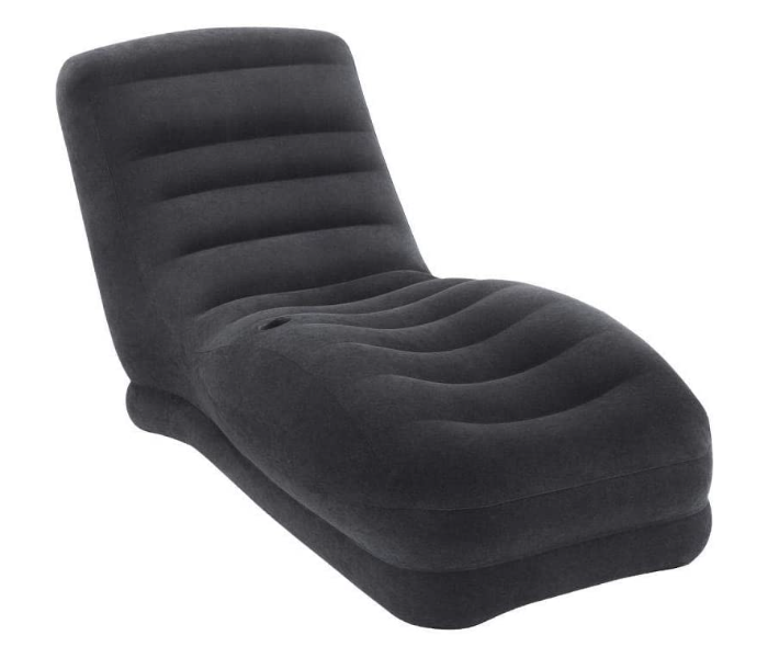 Intex 68595 Inflatable Mega Lounge Chair- Black  - Zoom Image 1