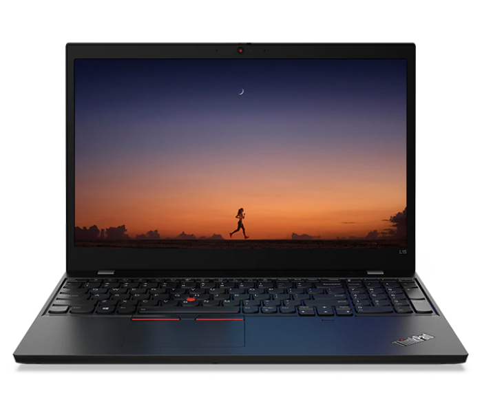 Lenovo ThinkPad L15 20U3S0RC00 15.6 inch FHD Gen1 Intel Core i7-10510U 8GB DDR4 512GB SSD Integrated Graphics Arabic-English Keyboard with Numpad DOS - Black - Zoom Image 1