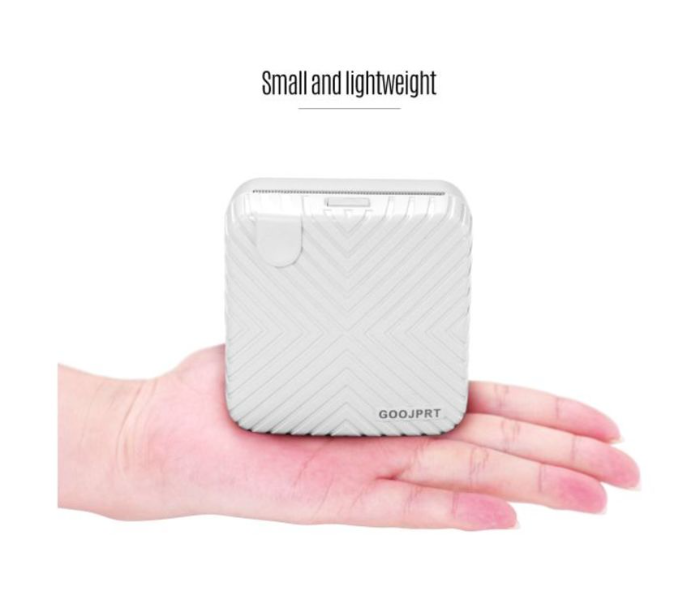 GOOJPRT P6 Pocket Bluetooth Mini Printer - White - Zoom Image 5