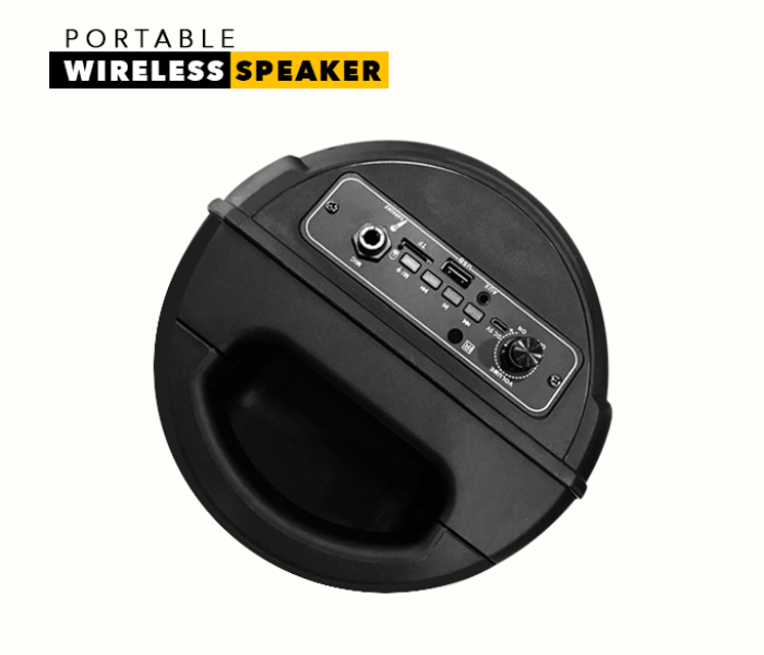 Wireless XY-601 Connection Bluetooth With Karaoke Mic LED Light Speaker - Zoom Image 3