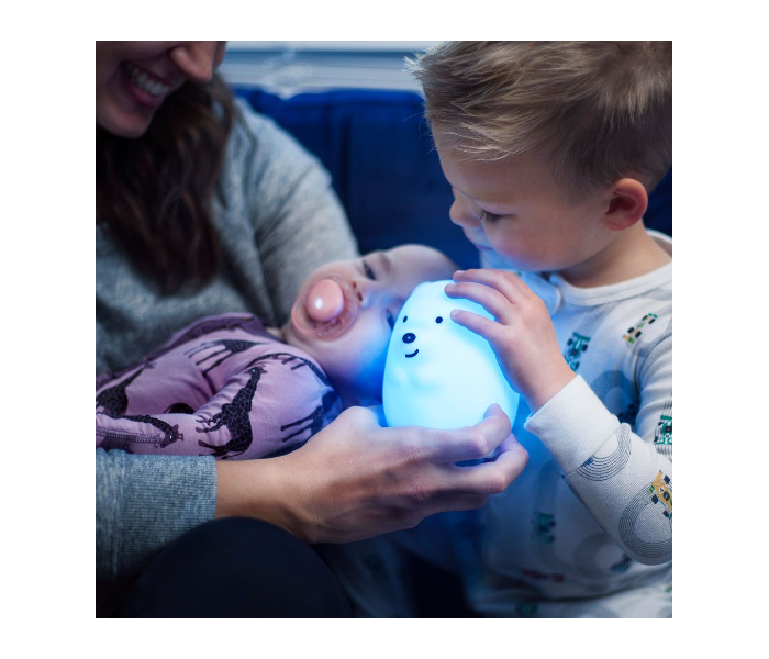 Lumipets Bluetooth Bear Nightlight Toy for Kids - White - Zoom Image 3