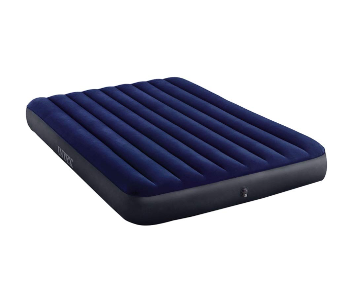 Intex 64765 152 x 203 x 25 cm Inflatable Bed With Air Pump and Pillows - Zoom Image 2