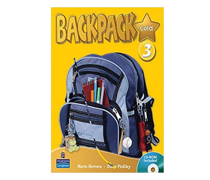 Backpack Gold 3 Student Book with Sound and Spelling Handbook and CD ROM - Zoom Image 1