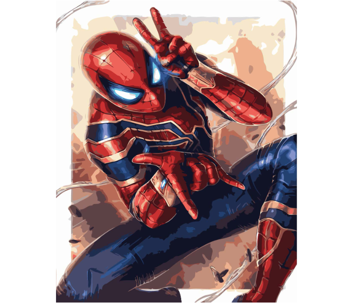 Spideman DIY 2029 Canvas Painting  - Zoom Image