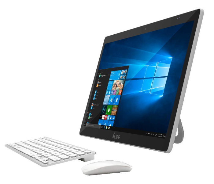 i-Life ZED PC 17.3 Inch Display 4GB RAM 500GB HDD Intel HD Graphics 500 Intel Celeron Processor Windows 10- White - Zoom Image 2