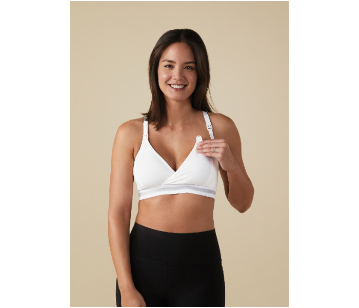 Bravado Original Nursing Bra Small - White - Zoom Image 3